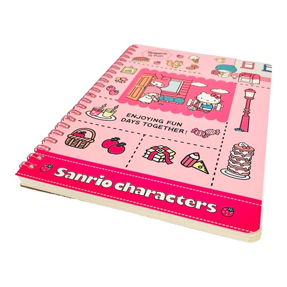 Hello Kitty | Office | Hello Kitty Notebook Spiral Memo Writing Pad Set ...
